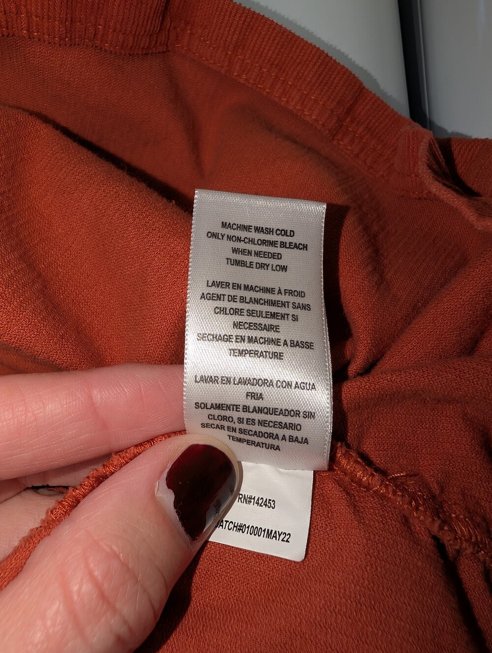 Ruffle Butts Corduroy Dreas Rust Orange 3T - Picture 6 of 6